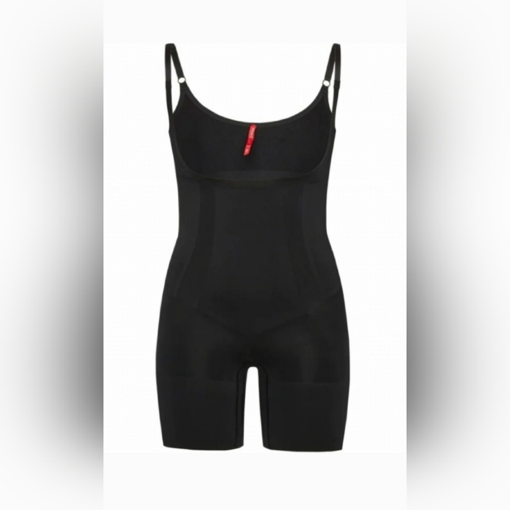 🌷SPANX Plus OnCore Open-Bust Mid-Thigh Black Shapewear Bodysuit size 2X🌸 - Picture 8 of 8